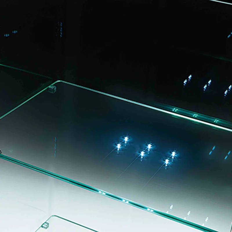 Glass Display Cabinet MILO DAY by Ilaria Marelli for FIAM