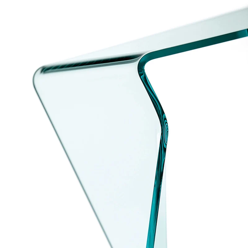 Glass End Table SIGMY by Aquili Alberg for FIAM