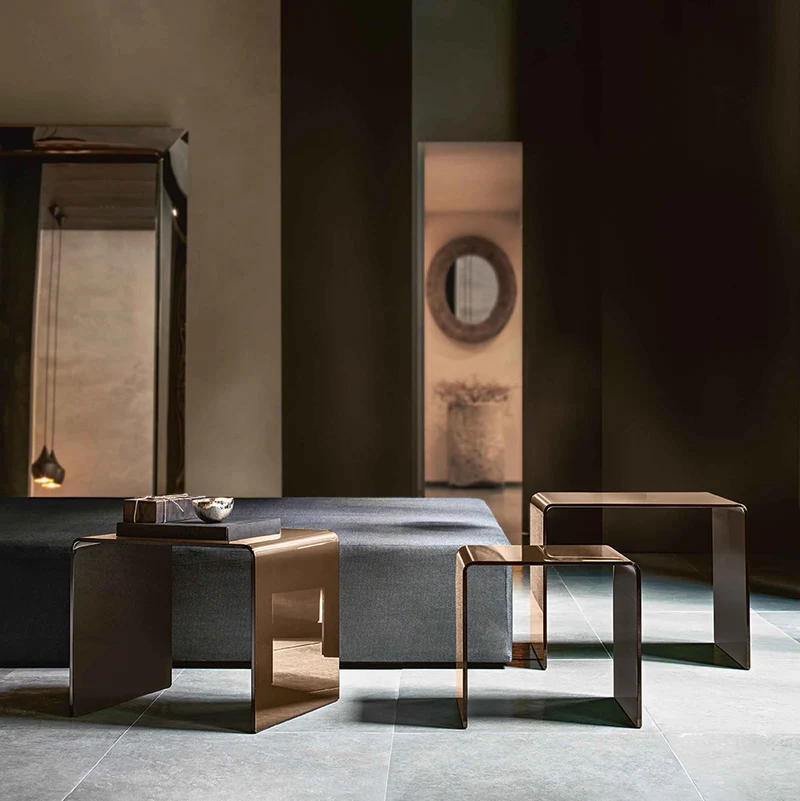 Glass Coffe Table RIALTO TRIS by FIAM