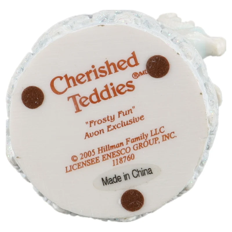 Teddy 118760 "Frosty Fun" Carousel Figurine