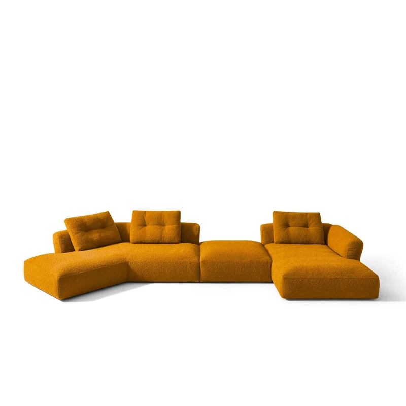 Sectional Fabric Sofa SENGU BOLD, designed by Patricia Urquiola for Cassina