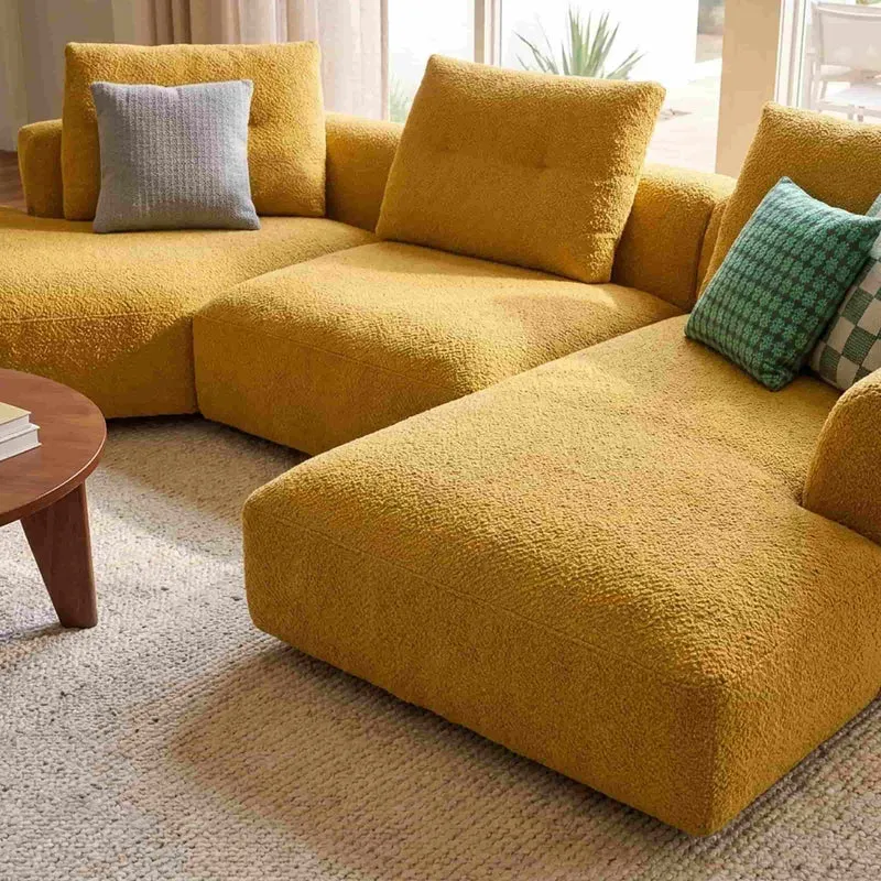Sectional Fabric Sofa SENGU BOLD, designed by Patricia Urquiola for Cassina