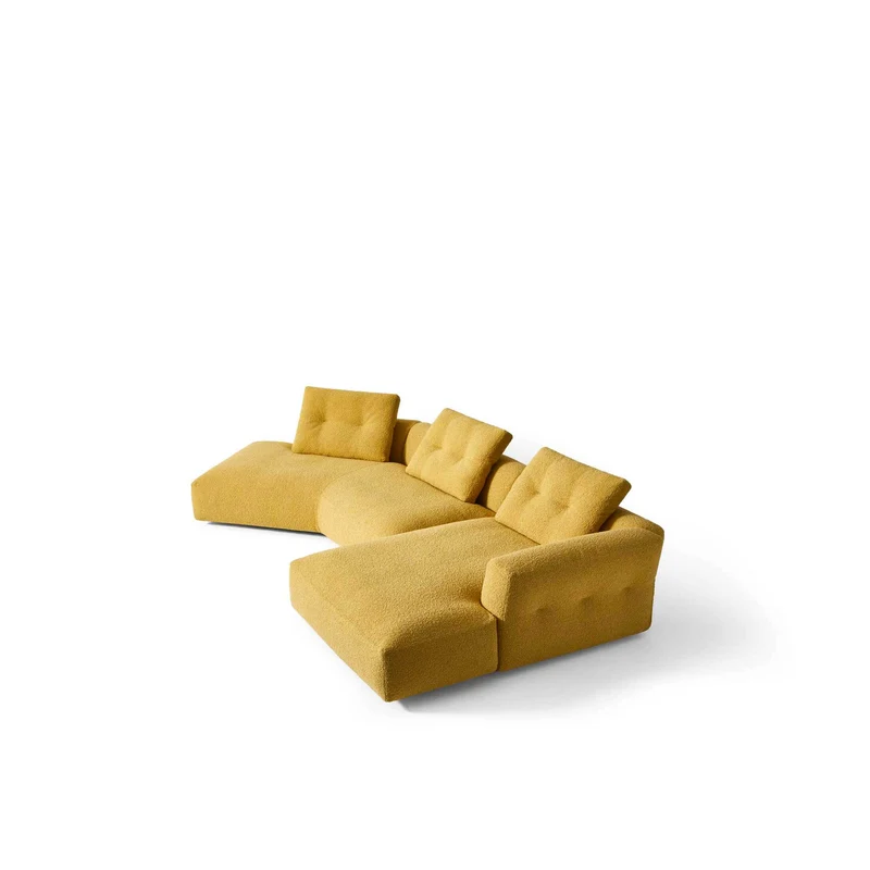 Sectional Fabric Sofa SENGU BOLD, designed by Patricia Urquiola for Cassina