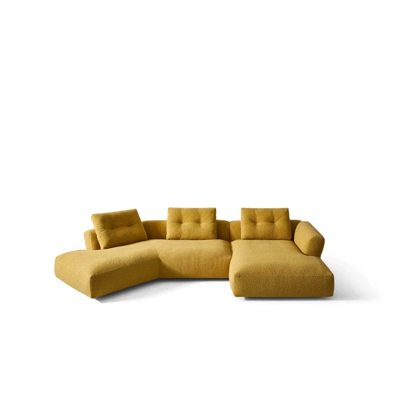 Sectional Fabric Sofa SENGU BOLD, designed by Patricia Urquiola for Cassina