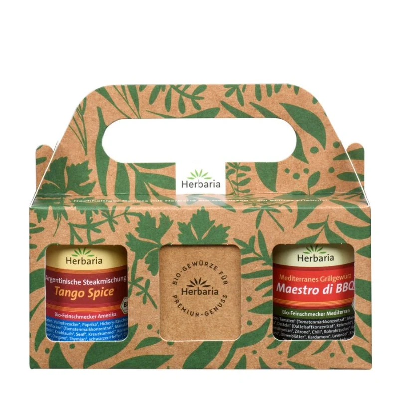 Herbaria Gewürze Geschenkset Grillen Bio 170g