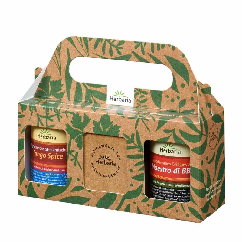 Herbaria Gewürze Geschenkset Grillen Bio 170g