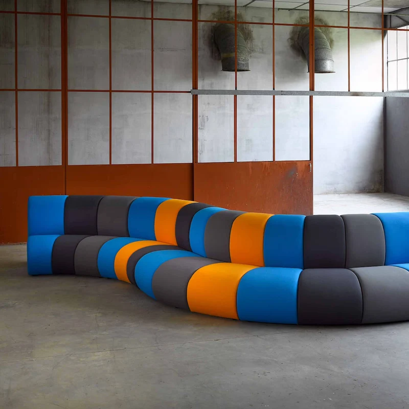 Sectional Sofa B NIBBLER by Antonio Piciulo for Adrenalina