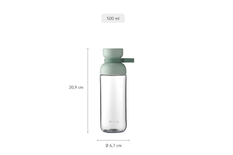 Trinkflasche 0,5l vivid mauve Vita