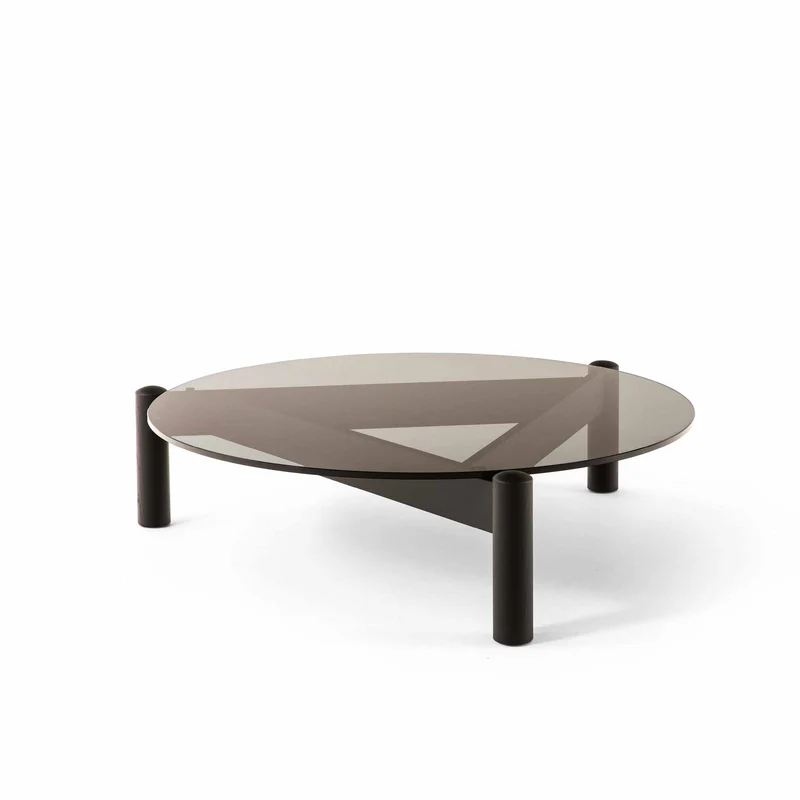 Coffee Table TABLE À PLATEAU INTERCHANGEABLE, designed by Charlotte Perriand for Cassina