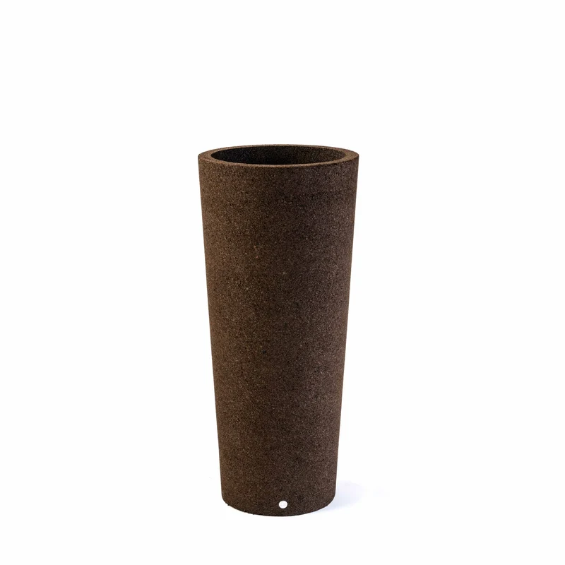 Cork Vase MONOLITO by Jari Franceschetto for Suber