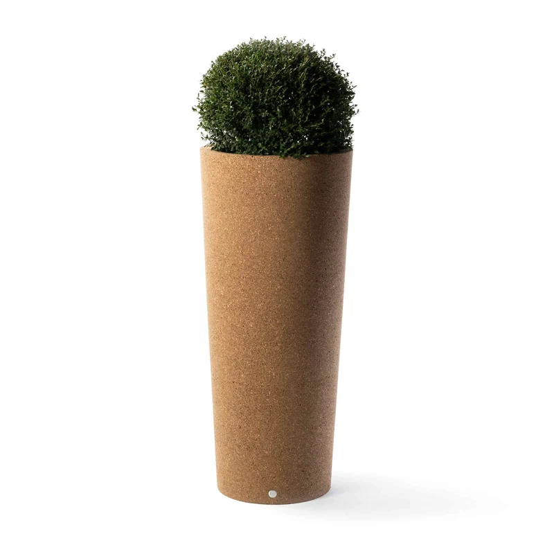 Cork Vase MONOLITO by Jari Franceschetto for Suber