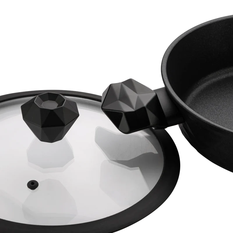 Karaca Bio Diamond Braten Gemüsetopf mit antibakteriellen Griffen und Induktionsboden 26 cm 3.2l