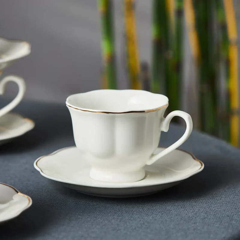 Karaca Bell Kaffeetassen-Set, 6 Personen, 90 ml