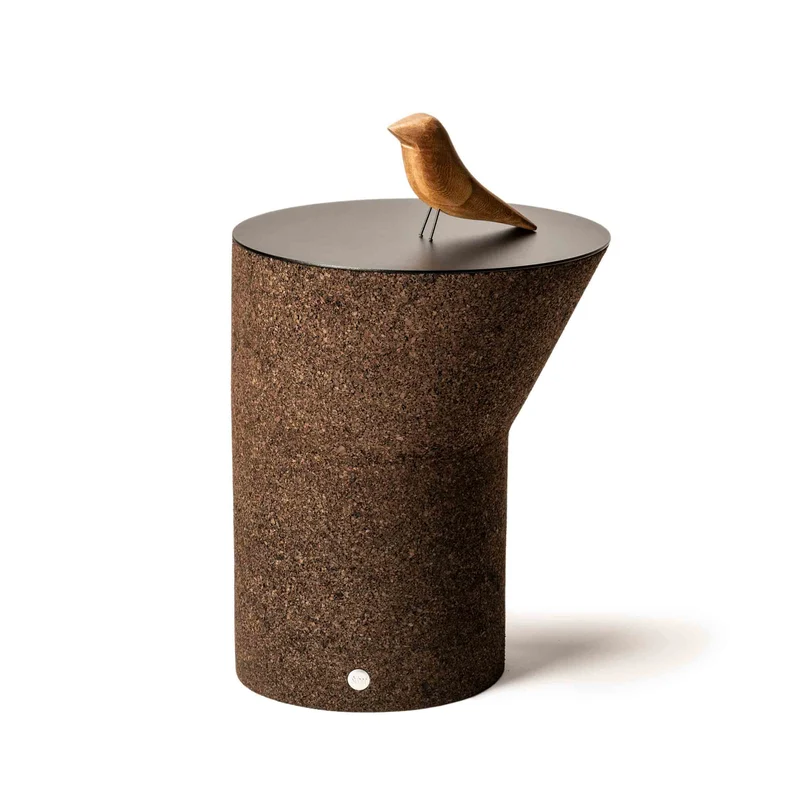 Cork Side Table CAPINERA by Jari Franceschetto for Suber