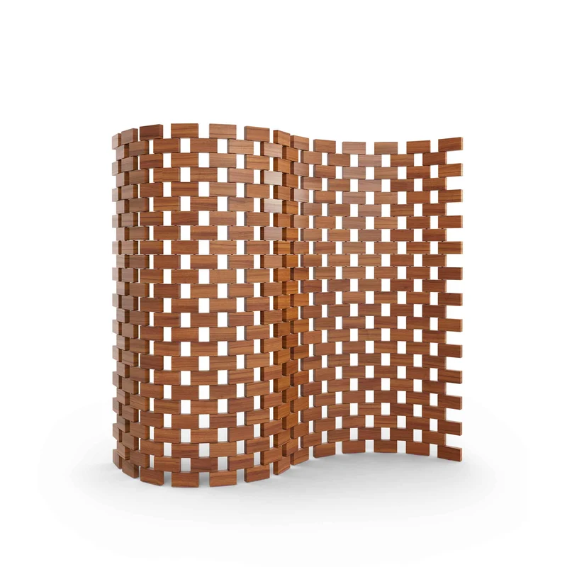 Wood Screen PARAVENT AMBASSADE, designed by Charlotte Perriand for Cassina
