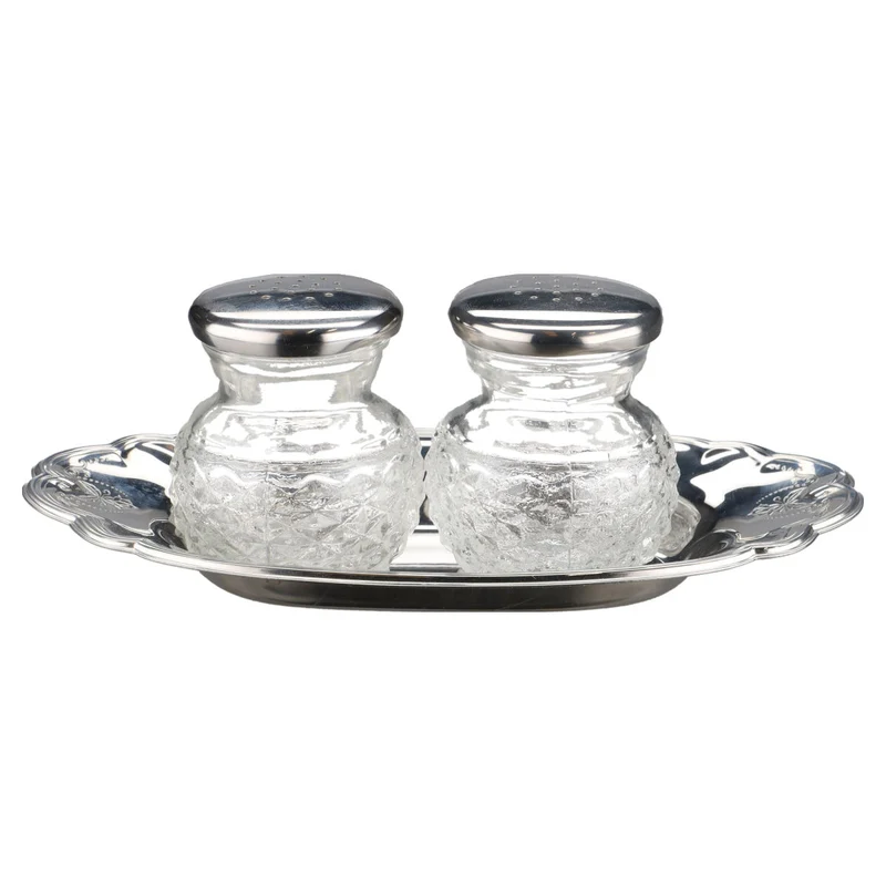 Menage für Salz + Pfeffer 3-teilig