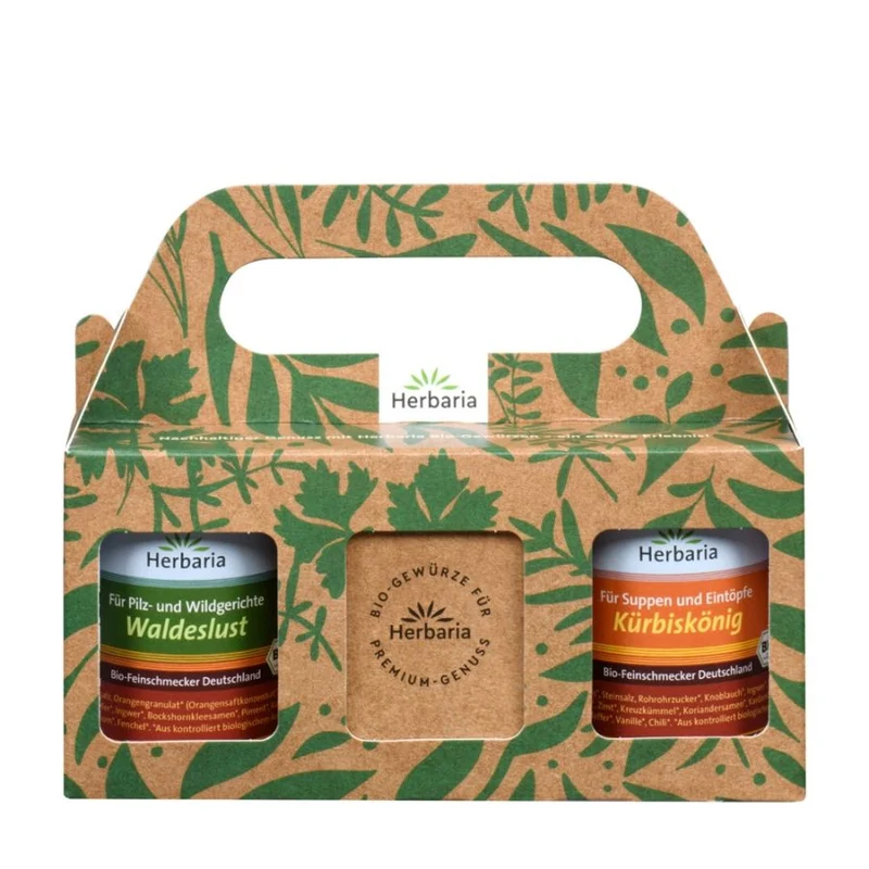 Herbaria Gewürze Geschenkset Herbstküche Bio 210g MHD 05.11.2026