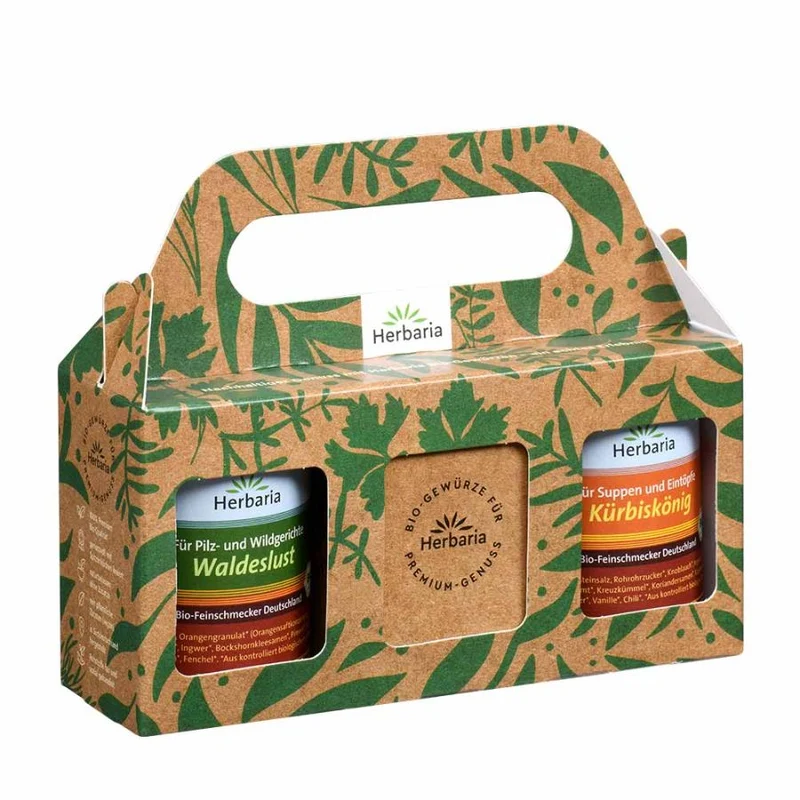 Herbaria Gewürze Geschenkset Herbstküche Bio 210g MHD 05.11.2026