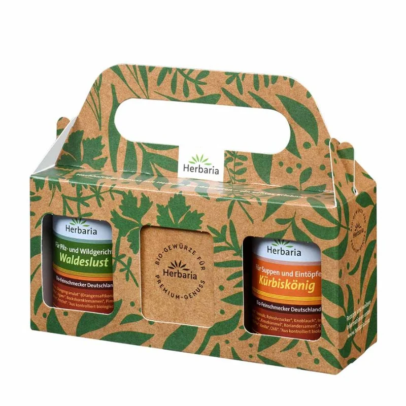 Herbaria Gewürze Geschenkset Herbstküche Bio 210g MHD 05.11.2026