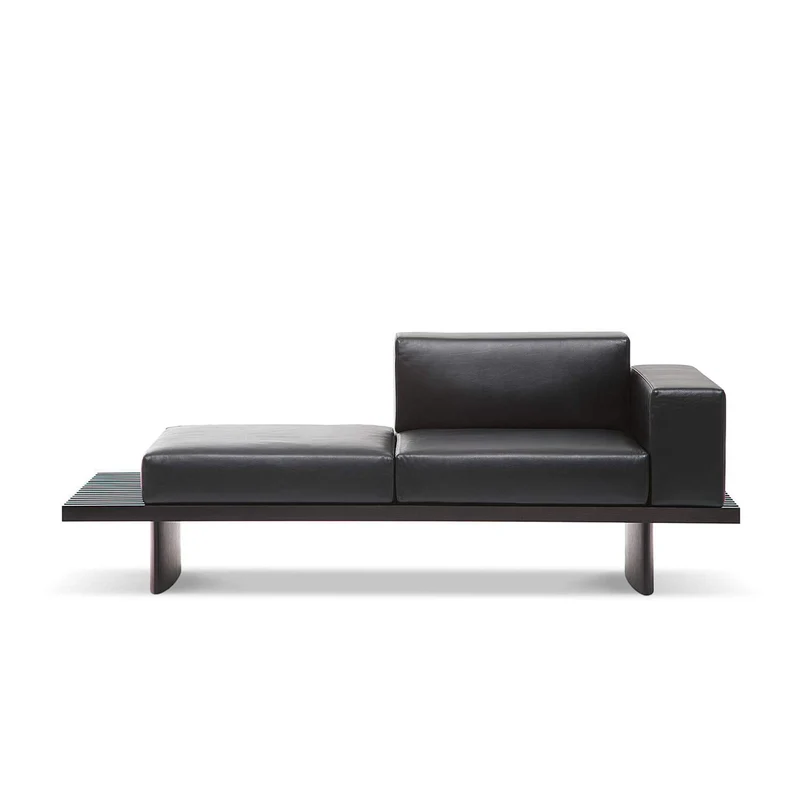 Oak Wood Bench REFOLO, designed by Charlotte Perriand for Cassina