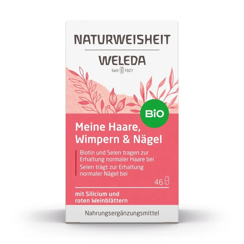 WELEDA Meine Haare, Wimpern & Nägel Bio 46Stk/25,8g