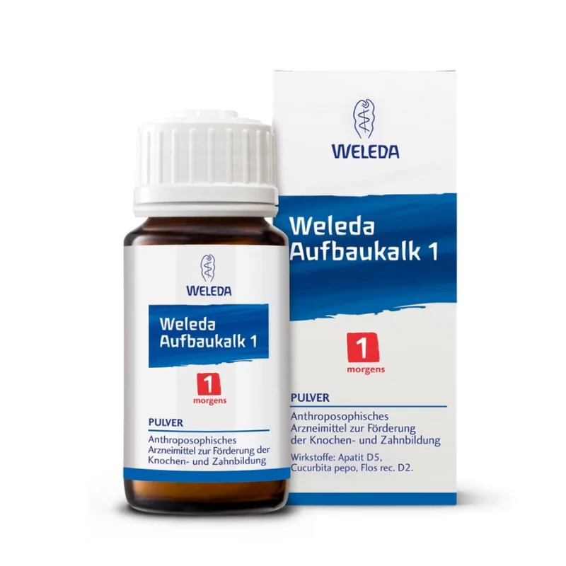 WELEDA Aufbaukalk 1 Pulver Bio 45g