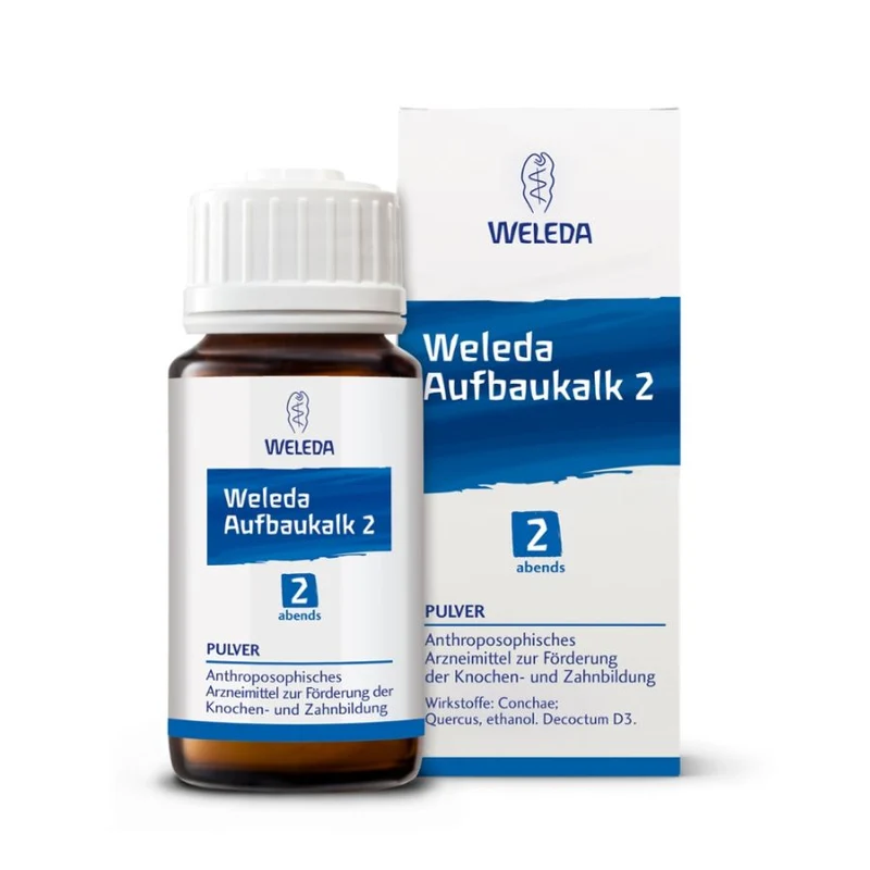 WELEDA Aufbaukalk 2 Pulver Bio 45g