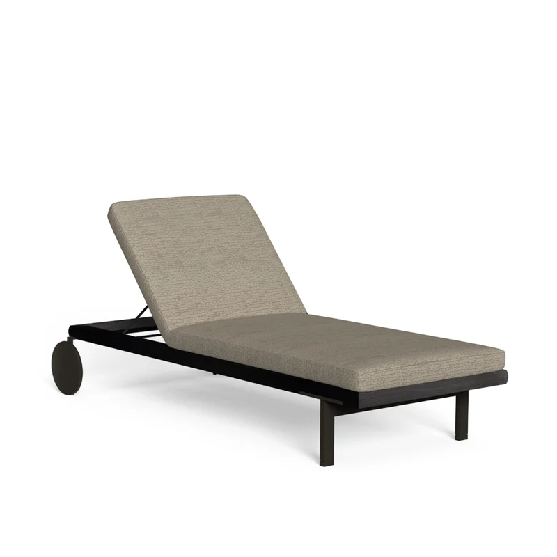 Upholstered Sunbed ALLURE by Christophe Pillet for Talenti