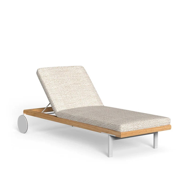 Upholstered Sunbed ALLURE by Christophe Pillet for Talenti