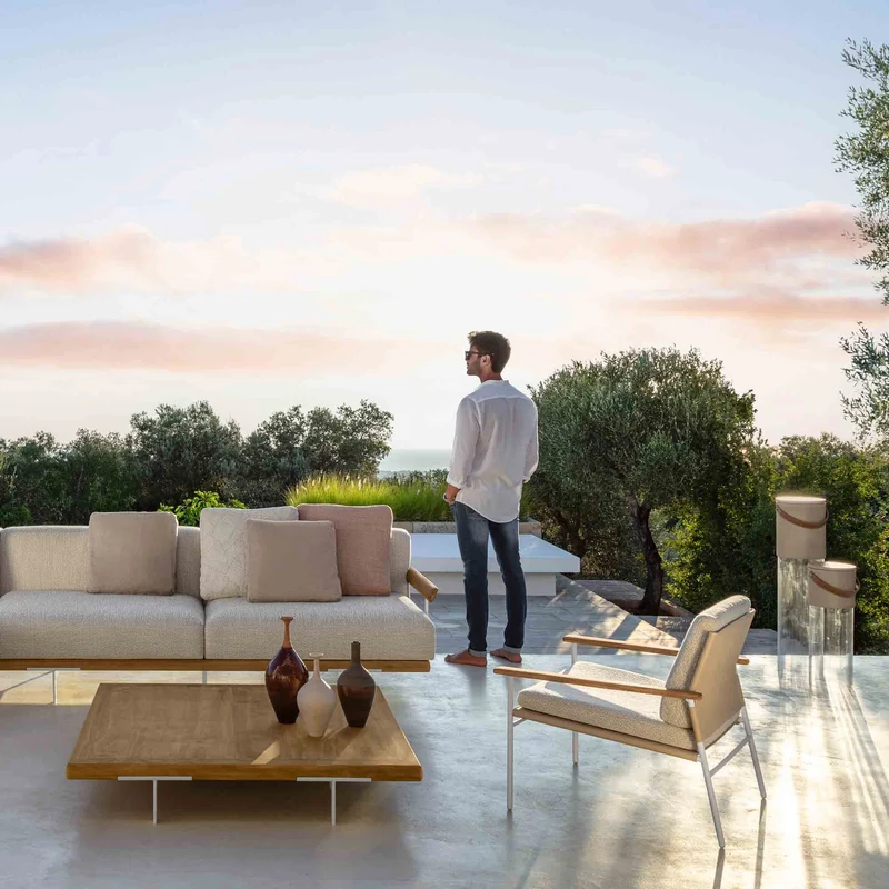 Outdoor Coffee Table ALLURE by Christophe Pillet for Talenti