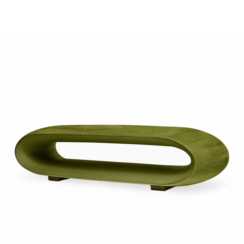 Bench LOOP Moleskin by Christophe Pillet for Serralunga