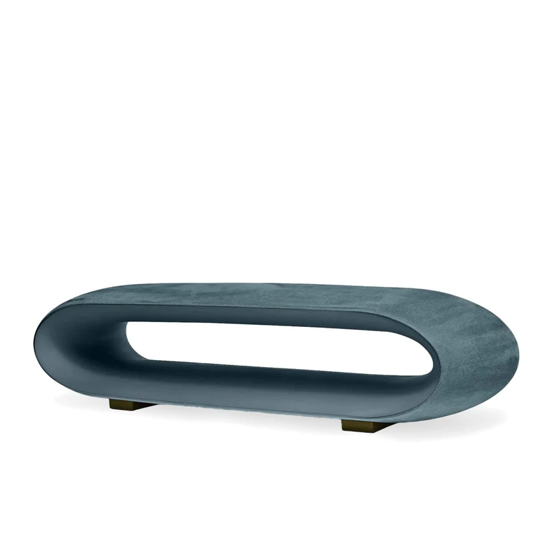 Bench LOOP Moleskin by Christophe Pillet for Serralunga
