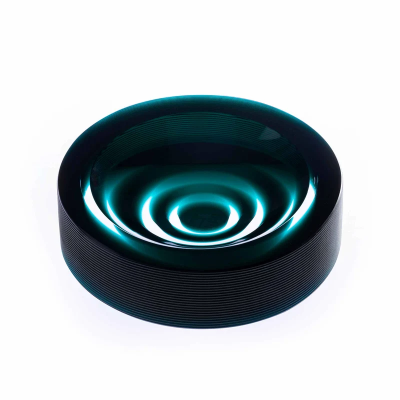 Murano Glass Ashtray IRIDE by Federico Peri for Purho