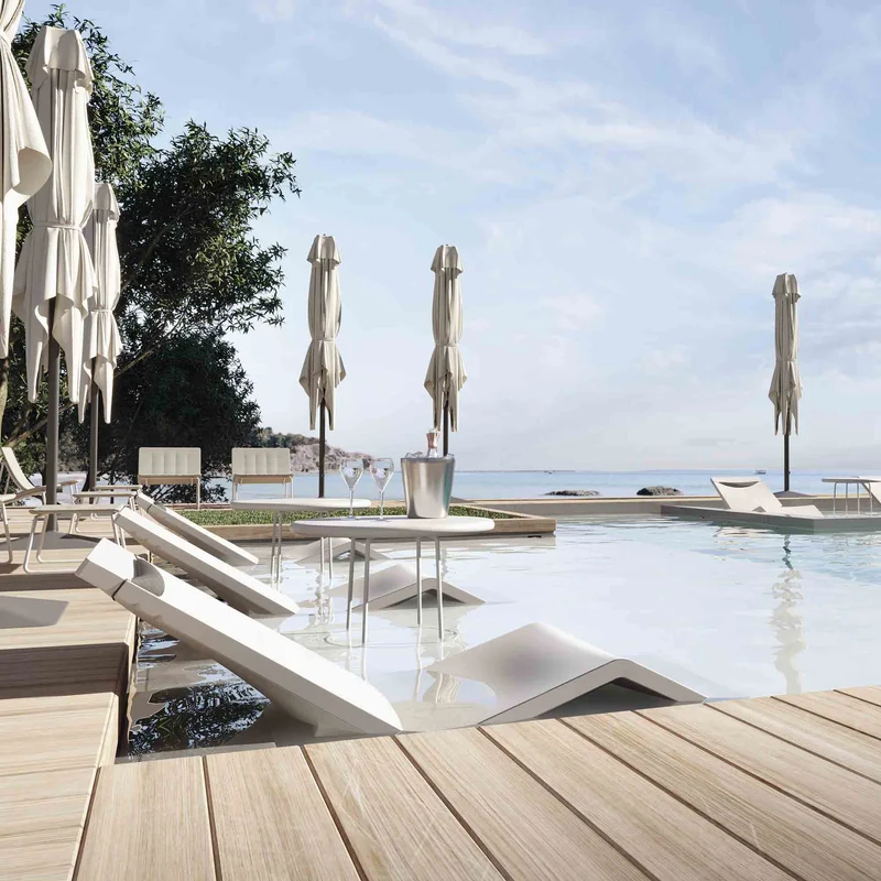 Lounger AQUA Set of Two by Marc Sadler for Serralunga
