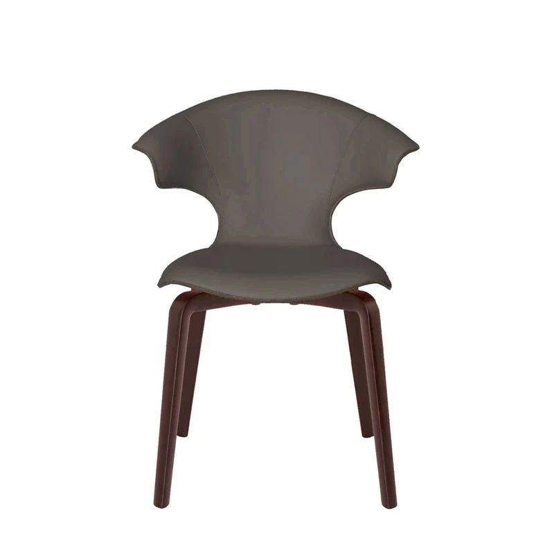Leather Chair MONTERA by Roberto Lazzeroni for Poltrona Frau