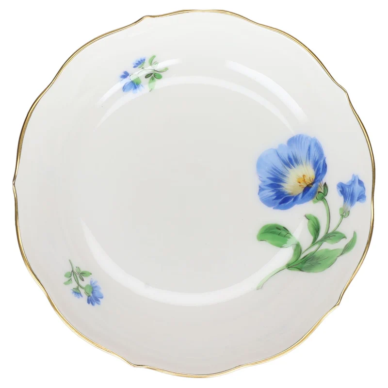 Untertasse für Mokka Espresso Blüte Blau Typ III