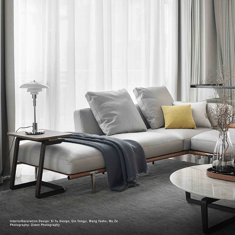 Side Table FIDELIO by Roberto Lazzeroni for Poltrona Frau