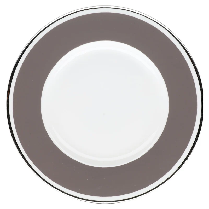 Kuchenteller groß/Frühstücksteller grey