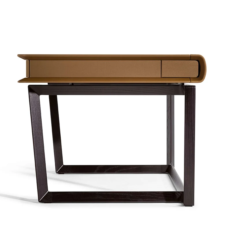 Leather Desk PEEK A BOOK by Roberto Lazzeroni for Poltrona Frau
