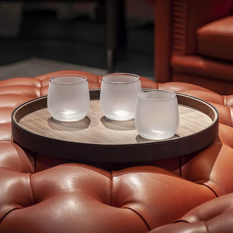Leather Tray ZHUANG by Neri&Hu for Poltrona Frau