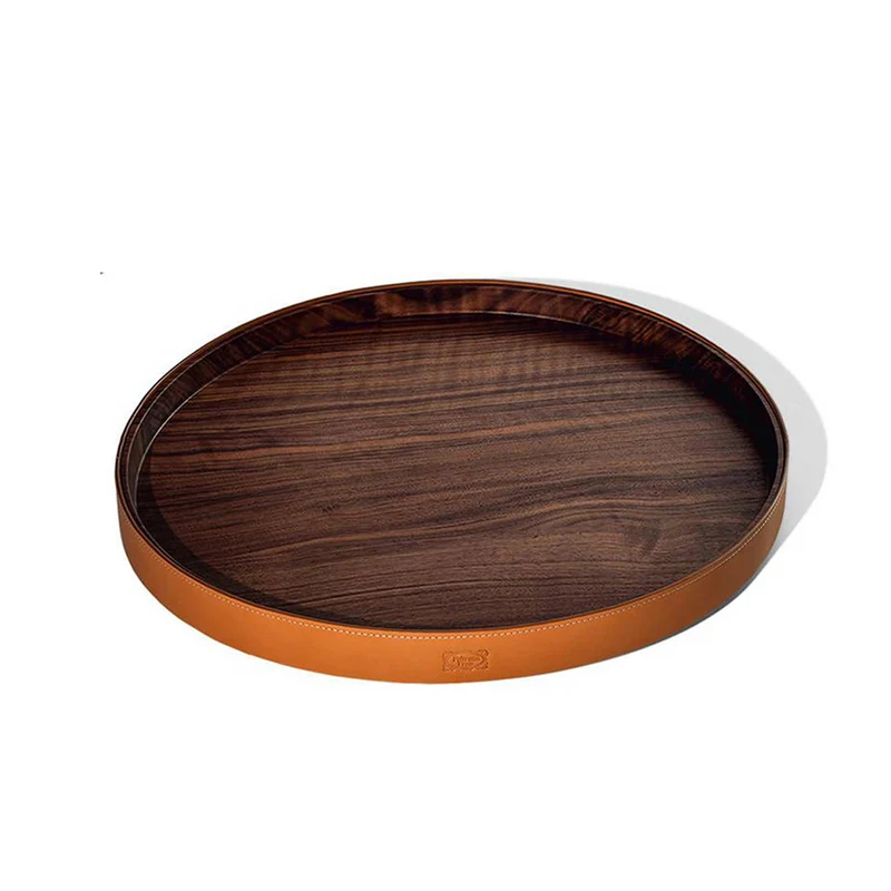 Leather Tray ZHUANG by Neri&Hu for Poltrona Frau