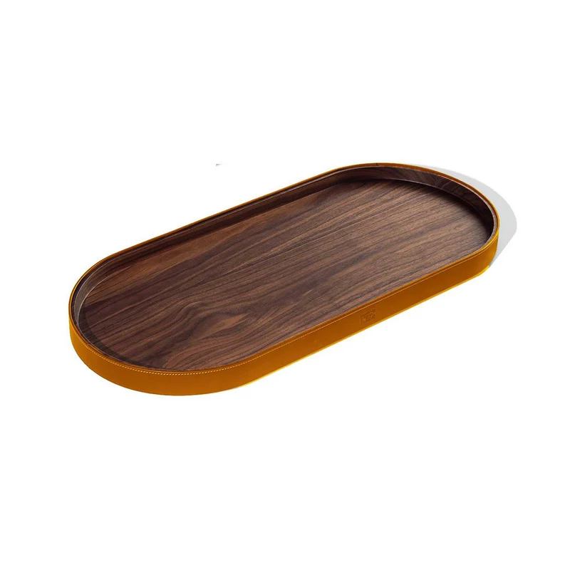Leather Tray ZHUANG by Neri&Hu for Poltrona Frau