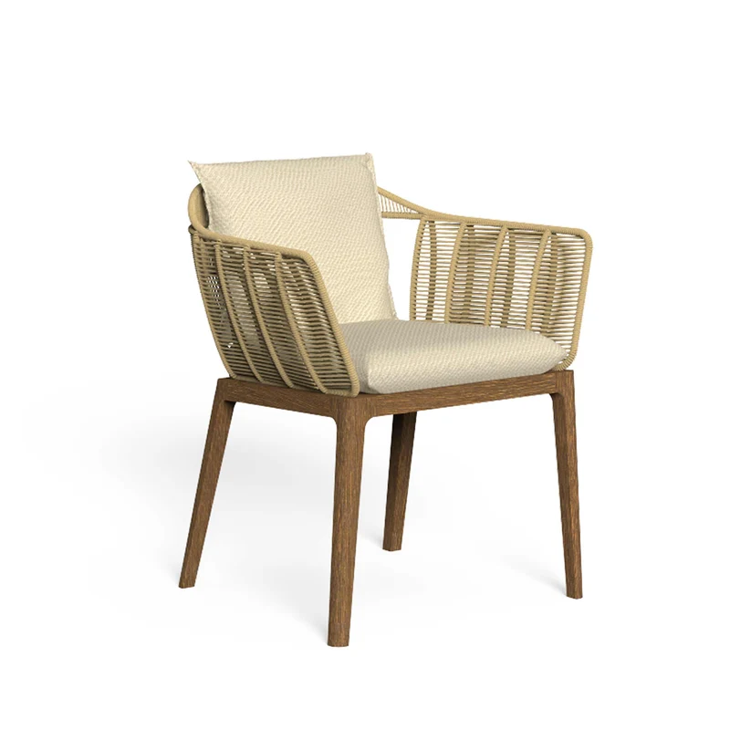 Outdoor Dining Chair CRUISE Teak by Ludovica + Roberto Palomba for Talenti