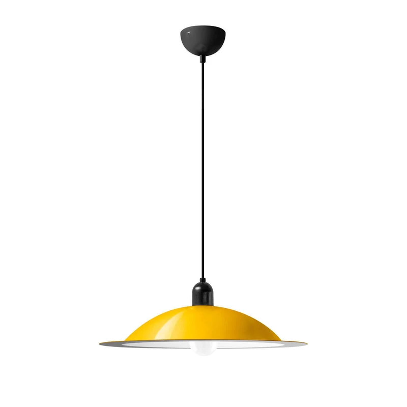 Suspension Lamp LAMPIATTA by Jonathan De Pas, Donato D’Urbino, Paolo Lomazzi for Stilnovo