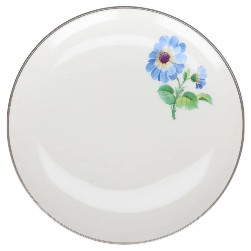 Untertasse für Mokka Espresso Blüte Blau Typ IV
