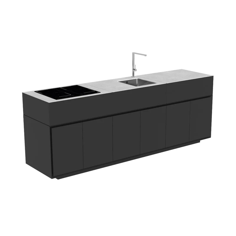 Outdoor Kitchen TIKAL 3 Modules by Nicola De Pellegrini for Talenti