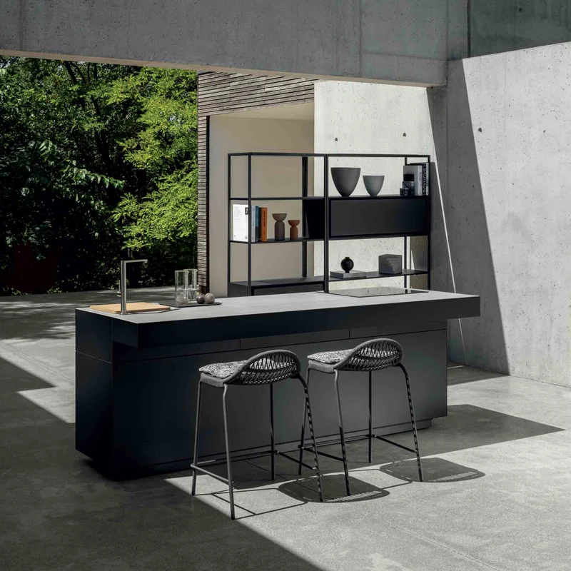 Outdoor Kitchen TIKAL 3 Modules by Nicola De Pellegrini for Talenti