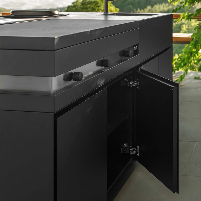 Outdoor Kitchen TIKAL 2 Modules by Nicola De Pellegrini for Talenti