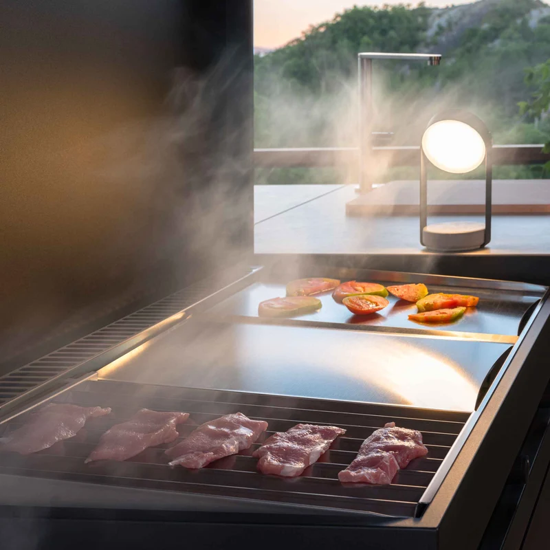 Outdoor Kitchen TIKAL 2 Modules by Nicola De Pellegrini for Talenti
