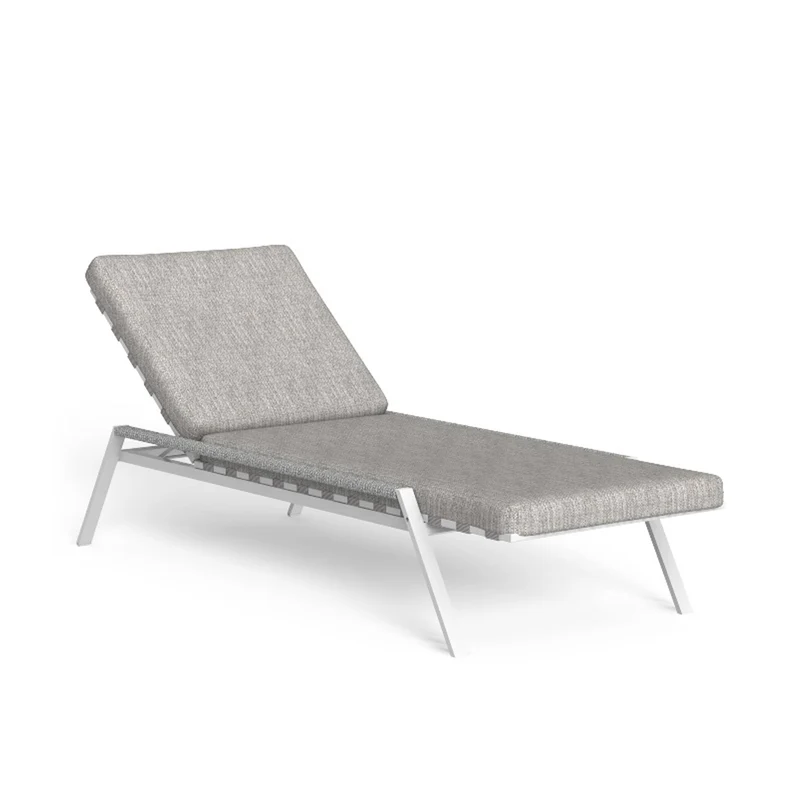 Upholstered Sunbed COTTAGE by Ramón Esteve for Talenti